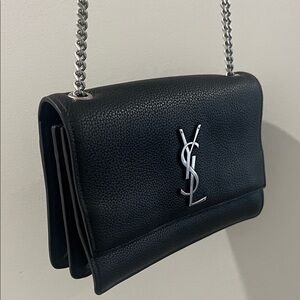 Yves Saint Laurent Black Chain Bag